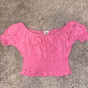 Pacsun Pink Crop Top - Size Small